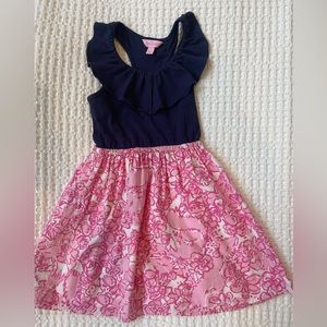 Lilly Pulitzer little girls razor back tank dress size 7